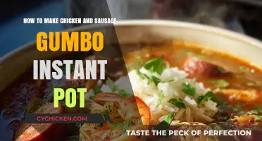 Instant Pot Chicken and Sausage Gumbo: A Flavorful Twist on a Classic Dish