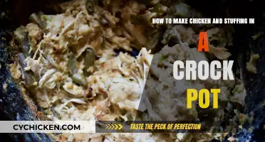 Slow Cooker Delight: Chicken and Stuffing in a Crock Pot