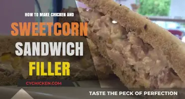 Easy Chicken and Sweetcorn Sandwich Filler Recipe: Quick & Tasty!