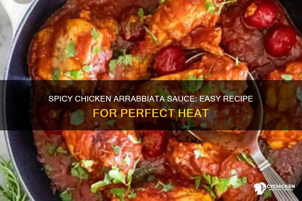how to make chicken arrabbiata sauce