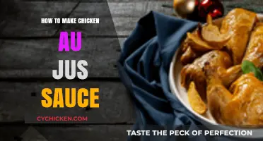 Perfect Chicken Au Jus Sauce: Simple Steps for Rich, Savory Flavor