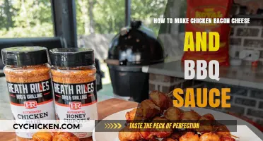 Sizzling Chicken Bacon Cheese BBQ Sauce Recipe: Easy & Delicious!