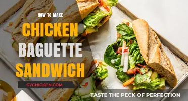 Easy Chicken Baguette Sandwich Recipe: Quick, Tasty, and Perfect for Lunch