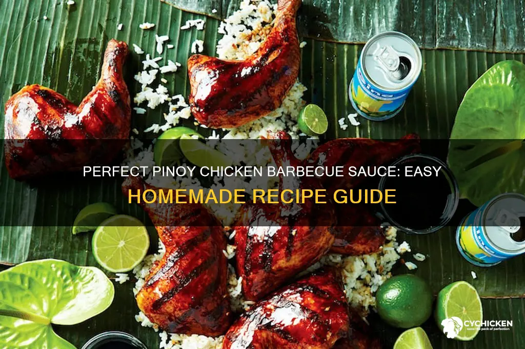 how to make chicken barbecue sauce pinoy style