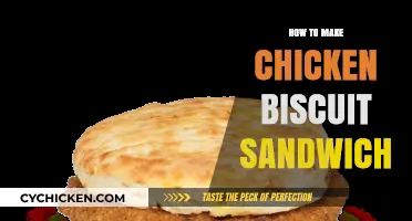 Easy Homemade Chicken Biscuit Sandwich Recipe: Flaky, Juicy, and Delicious