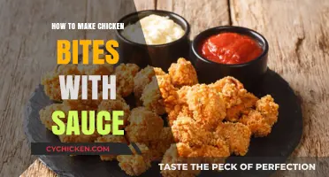 Crispy Chicken Bites with Creamy Sauce: Easy Recipe Guide