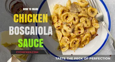 Easy Chicken Boscaiola Sauce Recipe: Creamy, Hearty, and Delicious