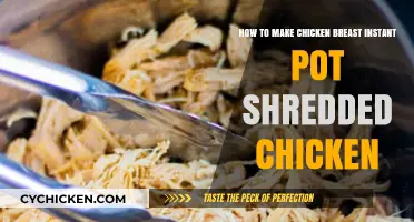 Instant Pot Shredded Chicken Breast: A Quick & Easy Recipe