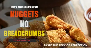 Crispy Air-Fried Chicken Breast Nuggets Without Breadcrumbs: Easy Recipe