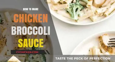 Easy Chicken Broccoli Sauce Recipe: Quick, Creamy, and Delicious!