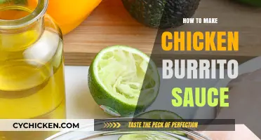 Easy Homemade Chicken Burrito Sauce Recipe: Creamy & Flavorful Delight