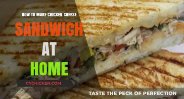 Easy Homemade Chicken Cheese Sandwich Recipe: Quick, Tasty, and Simple