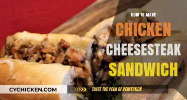 Master the Perfect Chicken Cheesesteak Sandwich: Easy Recipe Guide