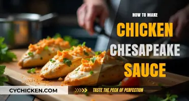 Mastering Chicken Chesapeake Sauce: Easy Recipe & Cooking Tips