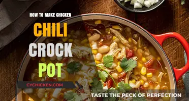 Hearty Chicken Chili: A Simple Crock Pot Recipe