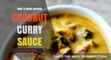 Creamy Chicken Coconut Curry Sauce Recipe: Easy Homemade Guide