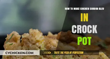 Delicious Chicken Cordon Bleu: A Simple Crock Pot Recipe