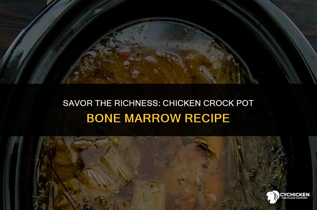 how to make chicken crock pot bone marrow