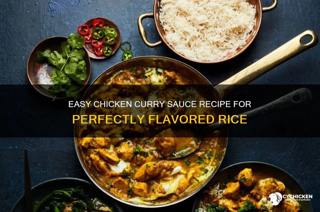 how to make chicken curry sauce for rice