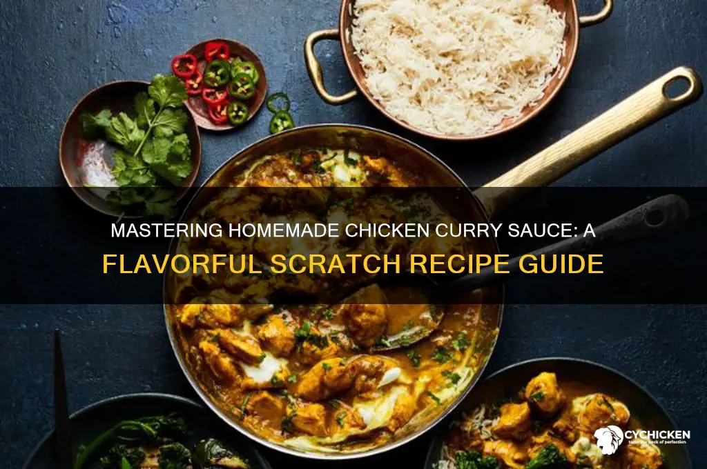 how to make chicken curry sauce from scratch