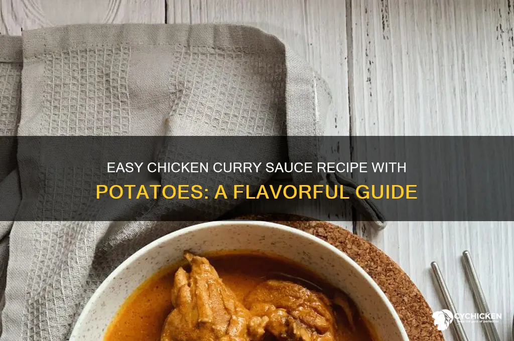 how to make chicken curry sauce with potatoes