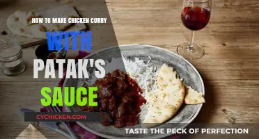 Easy Chicken Curry Recipe Using Patak's Sauce in Minutes