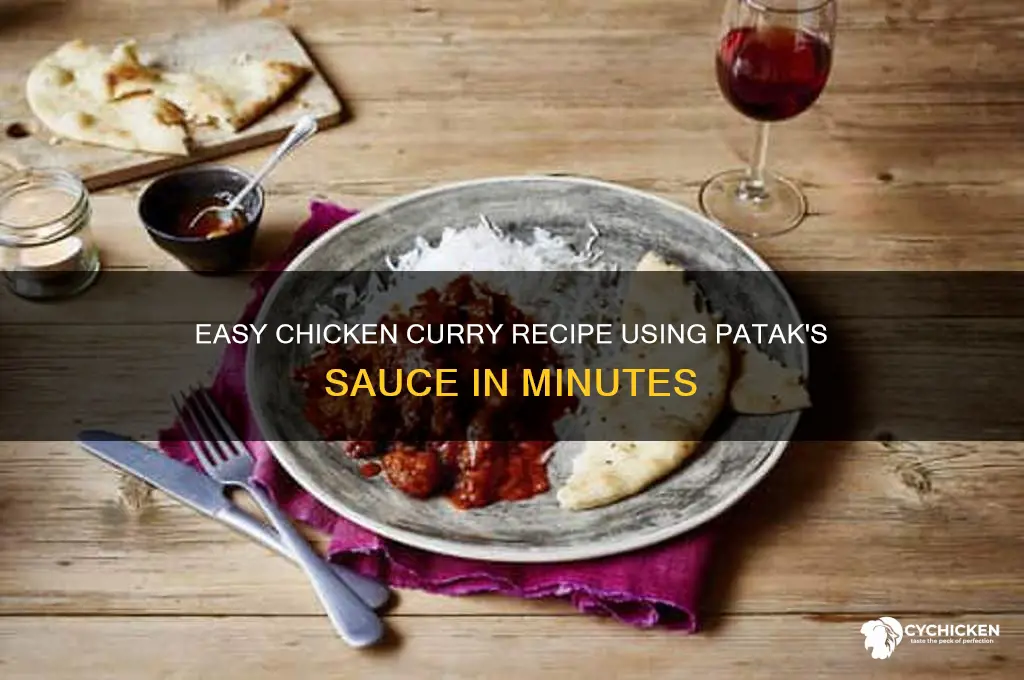 how to make chicken curry with patak