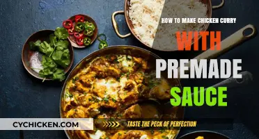 Quick & Easy Chicken Curry: Using Premade Sauce for Flavorful Results