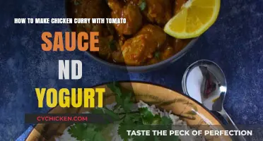 Creamy Chicken Curry: Tomato Sauce & Yogurt Recipe Guide