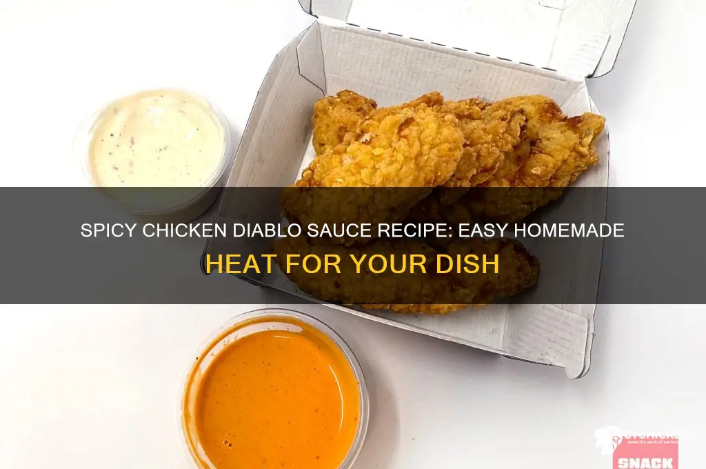how to make chicken diablo sauce
