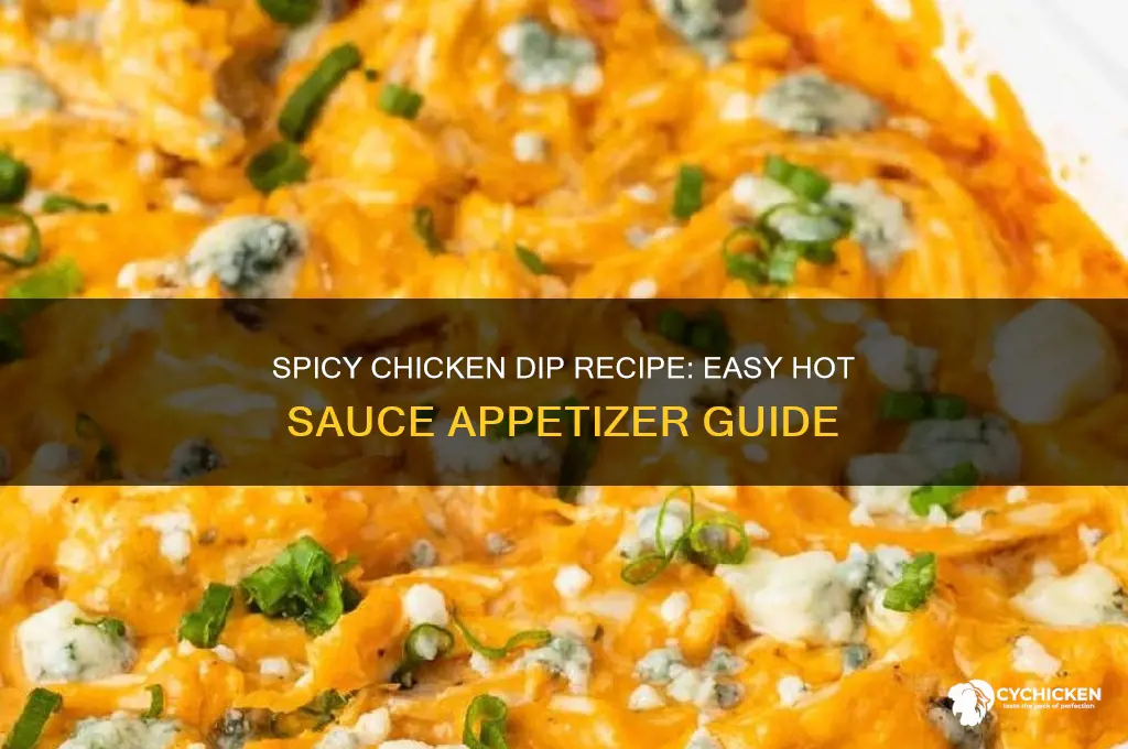 how to make chicken dip with hot sauce