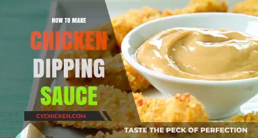 Easy Homemade Chicken Dipping Sauce Recipe: Quick, Flavorful, and Versatile