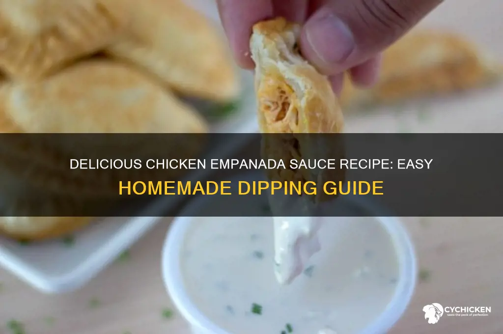 how to make chicken empanada sauce