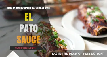 Spicy Chicken Enchiladas: Easy El Pato Sauce Recipe Guide