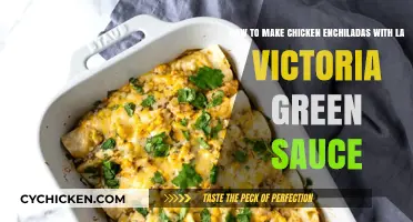 Delicious Chicken Enchiladas Recipe Using La Victoria Green Sauce