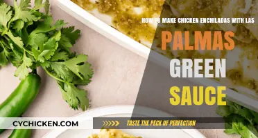 Delicious Chicken Enchiladas Recipe Using Las Palmas Green Sauce
