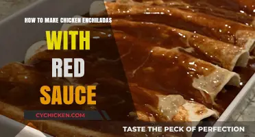 Easy Chicken Enchiladas Recipe: Red Sauce Perfection in Simple Steps