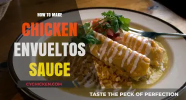 Mastering Chicken Envueltos Sauce: Easy Recipe for Authentic Flavor