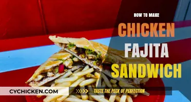 Easy Chicken Fajita Sandwich Recipe: Quick, Flavorful, and Perfect for Lunch