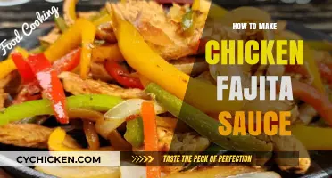 Easy Homemade Chicken Fajita Sauce Recipe: Spice Up Your Meals