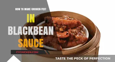 Delicious Chicken Feet in Black Bean Sauce: A Step-by-Step Recipe
