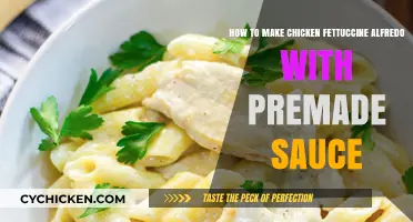 Quick Chicken Fettuccine Alfredo: Using Premade Sauce for Easy Comfort Food