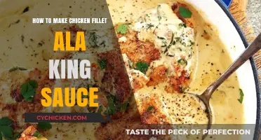 Creamy Chicken Fillet Ala King Sauce Recipe: Easy Homemade Delight