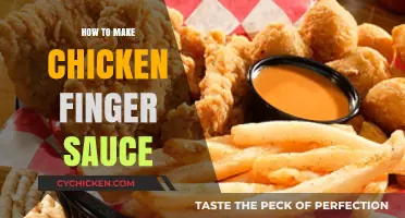 Easy Homemade Chicken Finger Sauce Recipe: Perfect Dip in Minutes