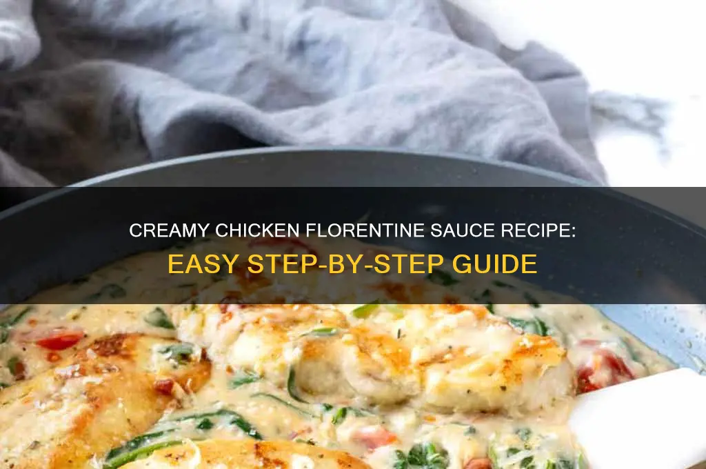 how to make chicken florentine sauce