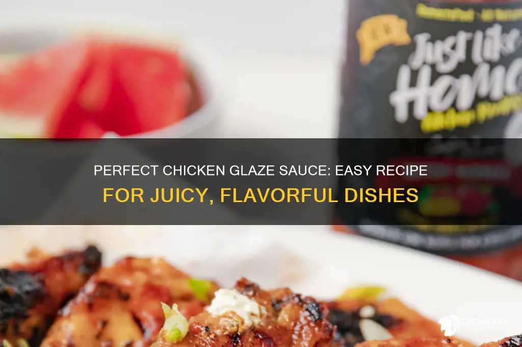 how to make chicken glaze sauce