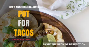 Effortless Crock-Pot Chicken Tacos: A Flavorful Fiesta Awaits!
