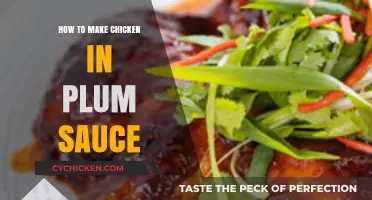 Delicious Chicken in Plum Sauce: Easy Recipe for Sweet & Tangy Delight