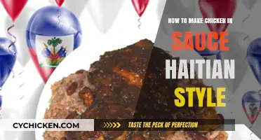 Authentic Haitian Chicken in Sauce: A Flavorful Caribbean Recipe Guide