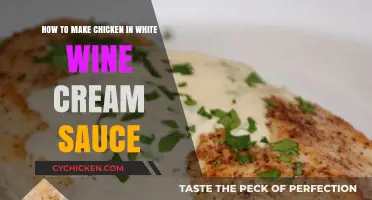 Creamy Chicken in White Wine Sauce: Easy Recipe Guide